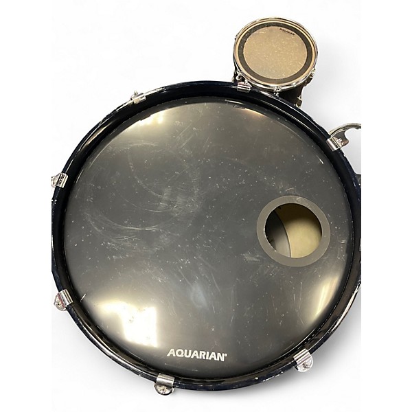 Used Yamaha 5 Piece Stage Custom Advantage Blue Fade Drum Kit