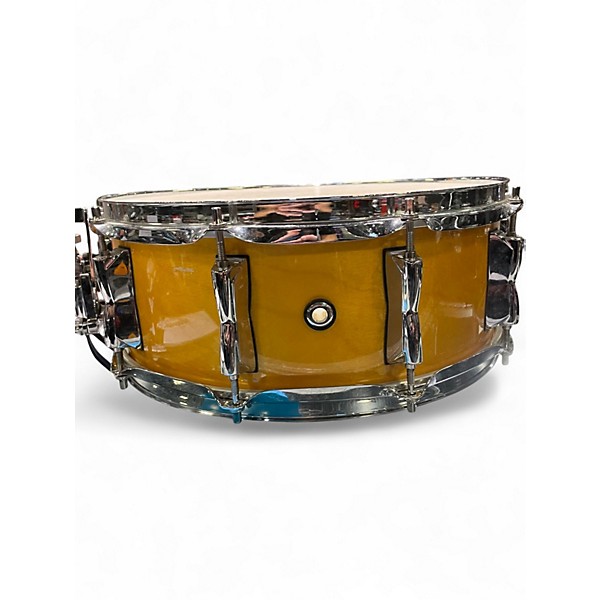 Used Yamaha 14X5 Stage Custom Snare Natural Birch Drum