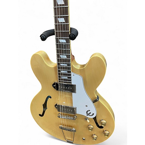 Used Epiphone Casino Natural Hollow Body Electric Guitar
