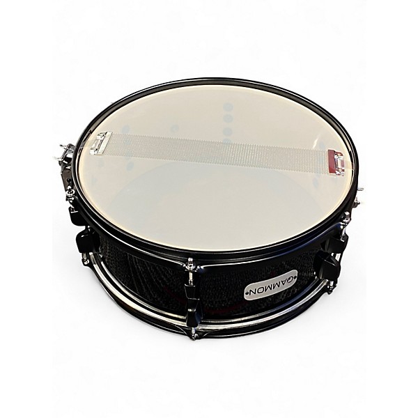 Used Gammon Percussion 14in SNARE Black Drum