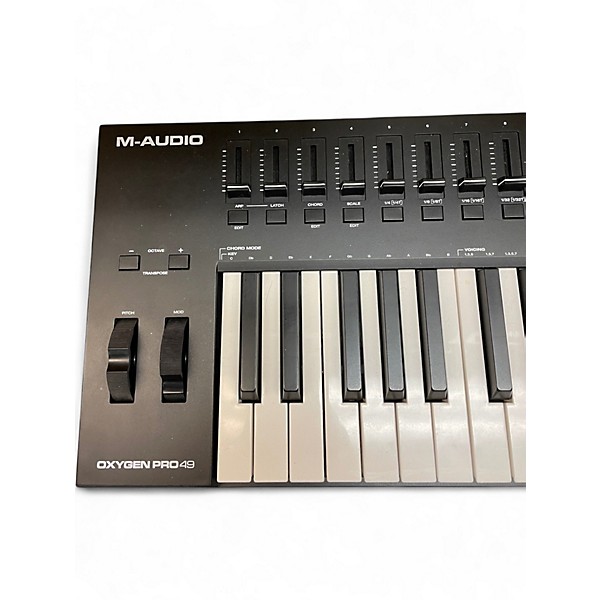 Used M-Audio Oxygen Pro 49 MIDI Controller