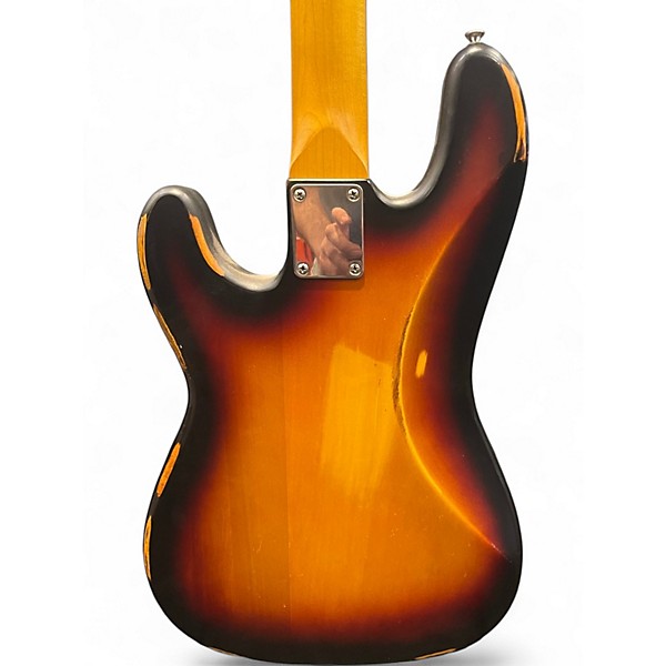 Used Vintage ICON PRESICION BASS Antique Burst Electric Bass Guitar