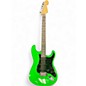 Used Fender Player Stratocaster Neon Green Solid Body Electric Guitar thumbnail