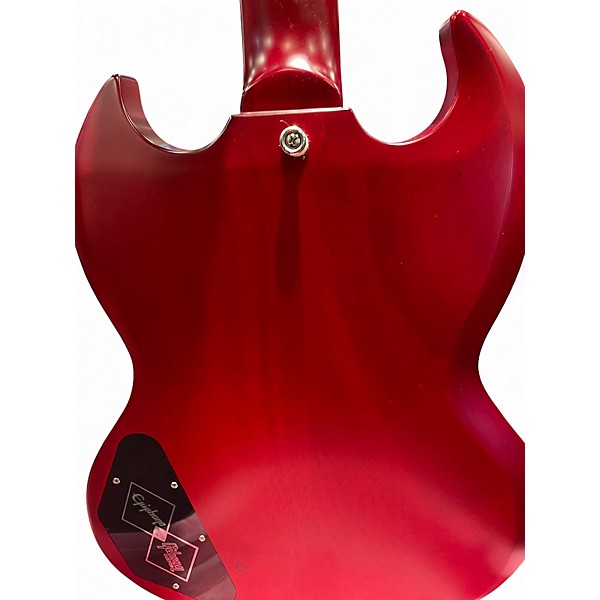 Used Epiphone 61 Les Paul SG Red Solid Body Electric Guitar