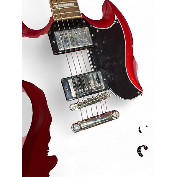 Used Epiphone 61 Les Paul SG Red Solid Body Electric Guitar