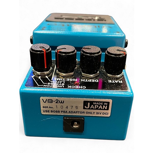 Used BOSS VB-2W Waza Craft Vibrato Effects Effect Pedal