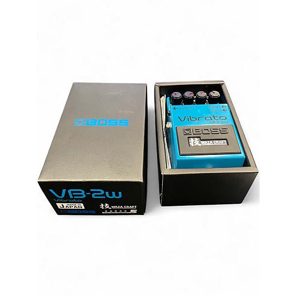 Used BOSS VB-2W Waza Craft Vibrato Effects Effect Pedal