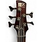 Used Ibanez SR505 5 String DARK WOOD Electric Bass Guitar