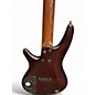 Used Ibanez SR505 5 String DARK WOOD Electric Bass Guitar