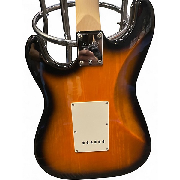 Used Squier Affinity Stratocaster 2 Color Sunburst Solid Body Electric Guitar