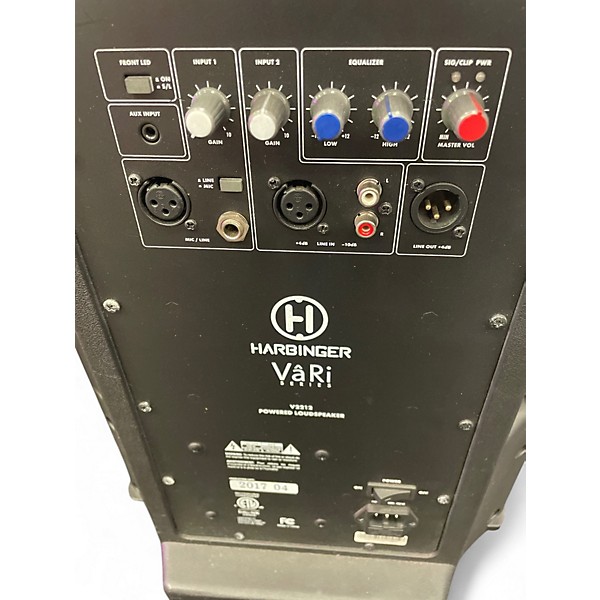 Used Harbinger VARI V2212 Powered Speaker