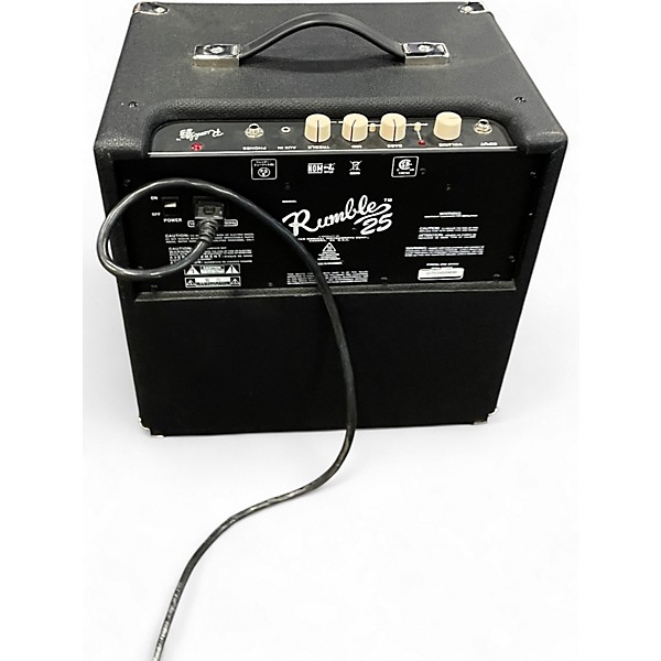 Used Fender Rumble 25 25W 1x10 Bass Combo Amp