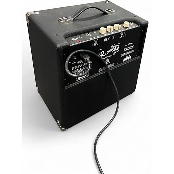 Used Fender Rumble 25 25W 1x10 Bass Combo Amp