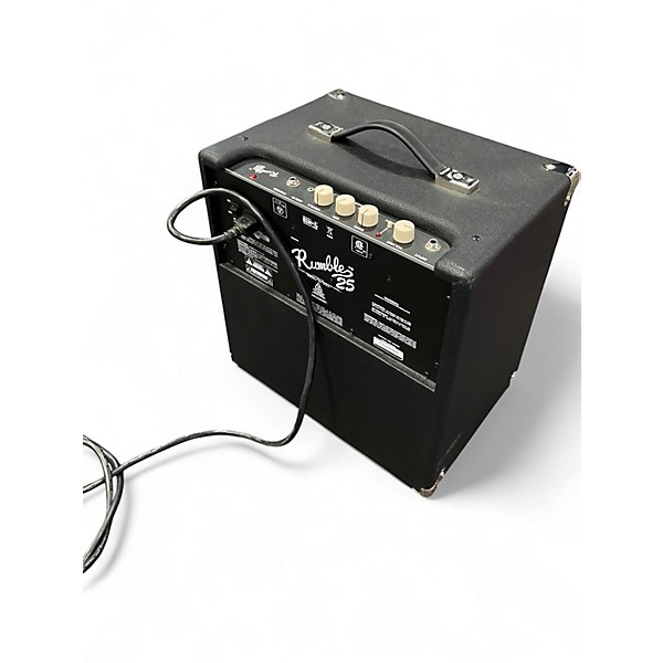 Used Fender Rumble 25 25W 1x10 Bass Combo Amp