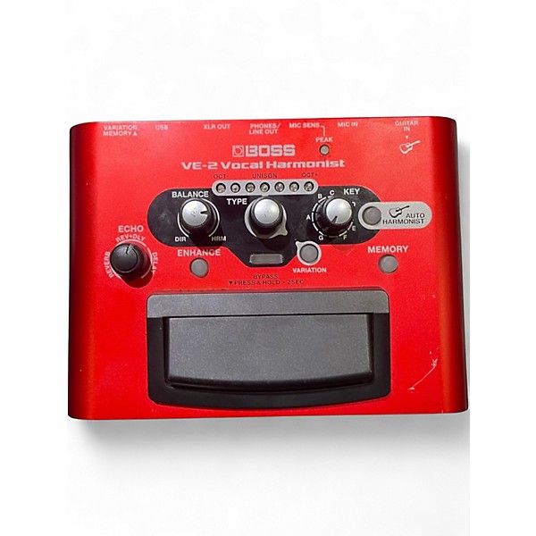 Used BOSS VE2 Vocal Harmonist Effect Processor