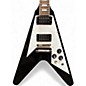 Used 2009 Edwards E-FV-120D FLYING V Black Solid Body Electric Guitar