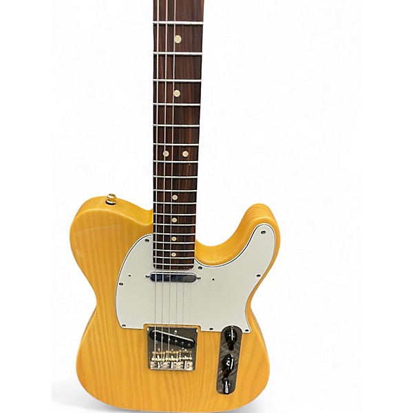 Used Fender TEX MEX TELECASTER Trans Blonde Solid Body Electric Guitar