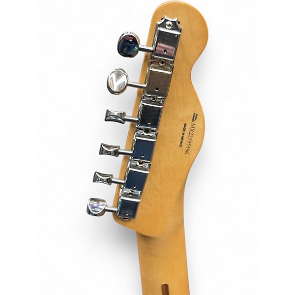 Used Fender TEX MEX TELECASTER Trans Blonde Solid Body Electric Guitar