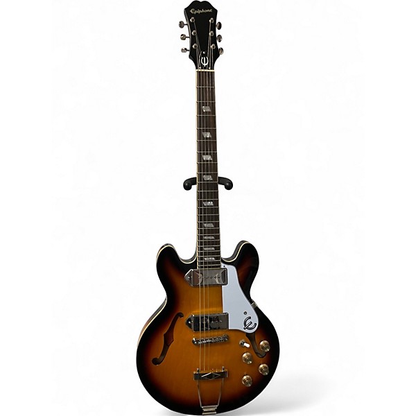 Used Epiphone Casino Coupe VS Tobacco Burst Hollow Body Electric Guitar