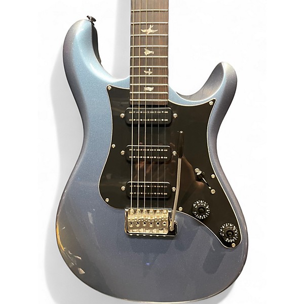Used PRS SE NF3 Ice Blue Metallic Solid Body Electric Guitar