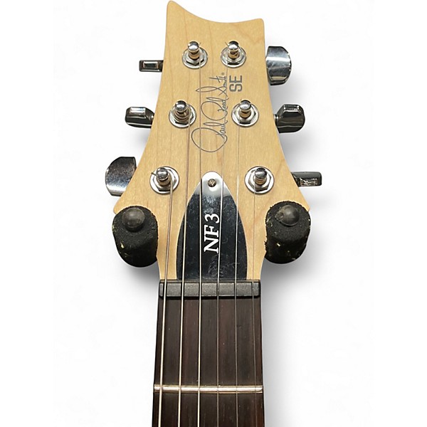 Used PRS SE NF3 Ice Blue Metallic Solid Body Electric Guitar
