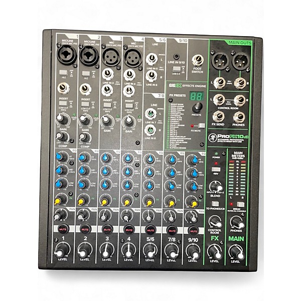 Used Mackie ProFX10v3 Unpowered Mixer