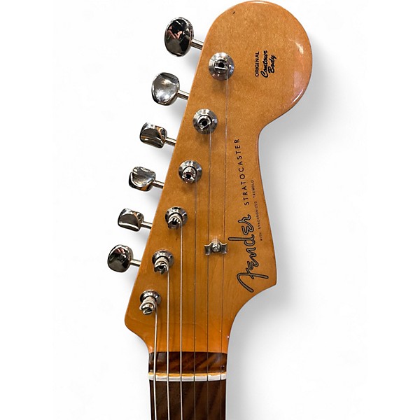 Used Fender Vintera 60s Stratocaster Ice Blue Metallic Solid Body Electric Guitar