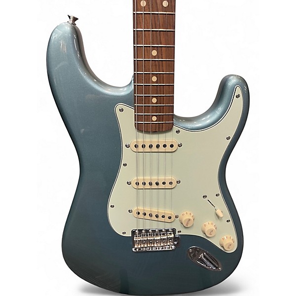 Used Fender Vintera 60s Stratocaster Ice Blue Metallic Solid Body Electric Guitar