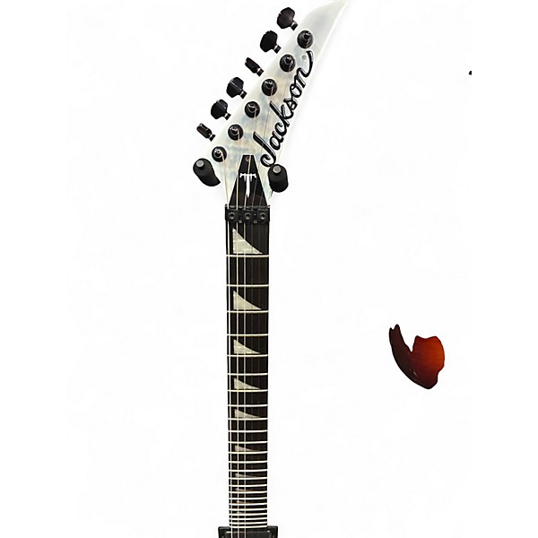 Used Jackson pro series Corey Beaulieu signature trans white Solid Body Electric Guitar