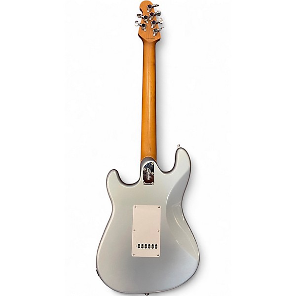 Used Sterling by Music Man Cutlass CT50 HSS Firemist silver Solid Body Electric Guitar