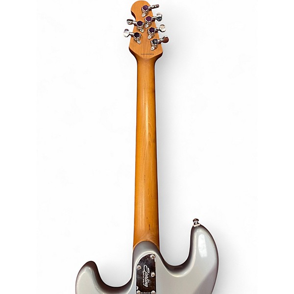 Used Sterling by Music Man Cutlass CT50 HSS Firemist silver Solid Body Electric Guitar