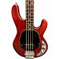Used Sterling by Music Man sub series stingray Satin Red Electric Bass Guitar