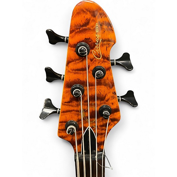 Used Peavey CIRRUS BXP TIGER EYE QUILT Electric Bass Guitar