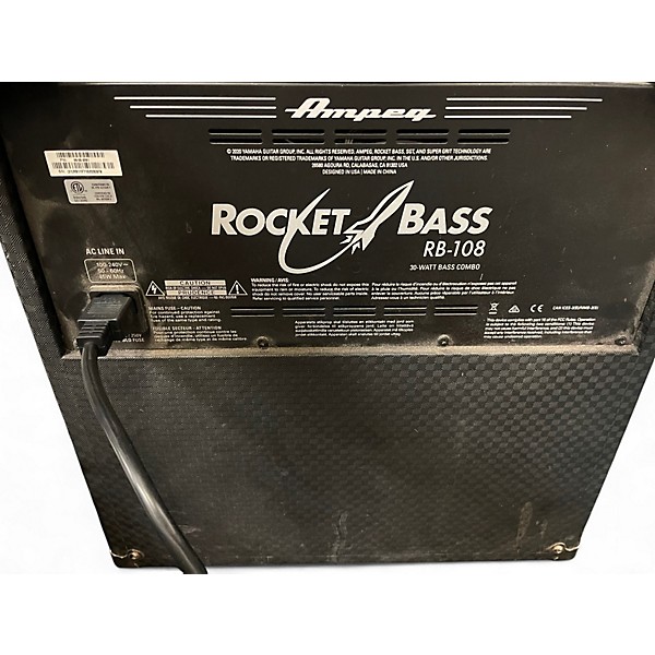 Used Ampeg RB-108 Bass Combo Amp