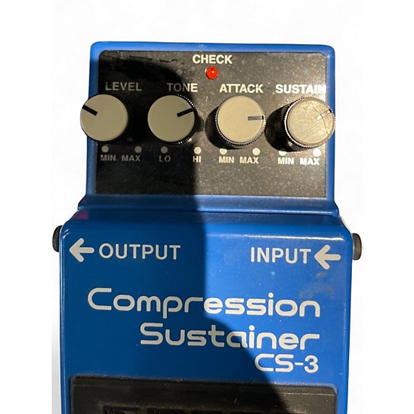 Used BOSS CS3 Compressor Sustainer Effect Pedal