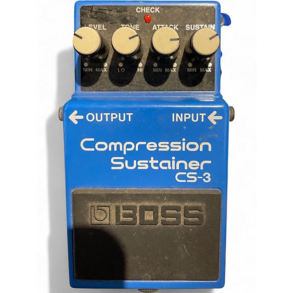 Used BOSS CS3 Compressor Sustainer Effect Pedal