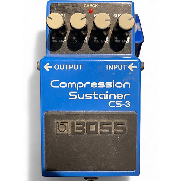 Used BOSS CS3 Compressor Sustainer Effect Pedal