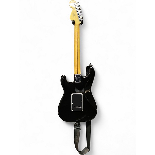 Used Squier Vintage Modified 70s Stratocaster Black Solid Body Electric Guitar