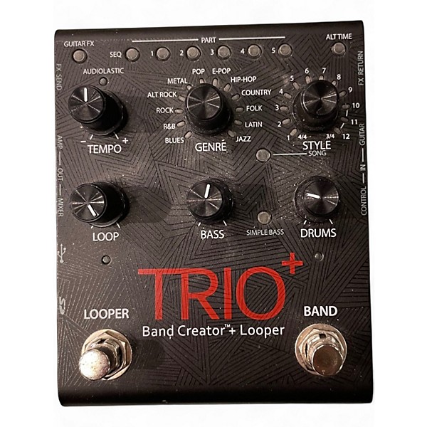 Used DigiTech Trio+ Band Creator Plus Looper Pedal
