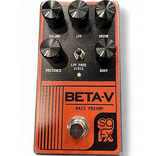 Used SolidGoldFX Beta-V  Bass Preamp