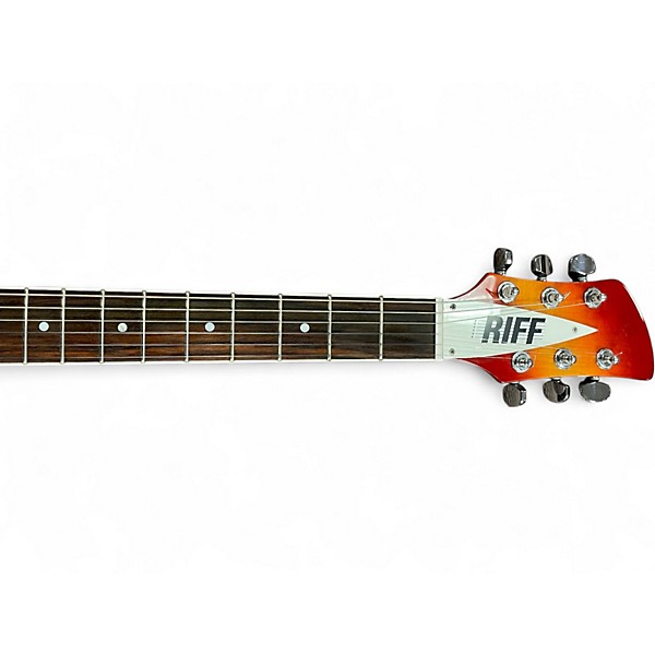 Used Riff 330 Copy Fireglo Solid Body Electric Guitar
