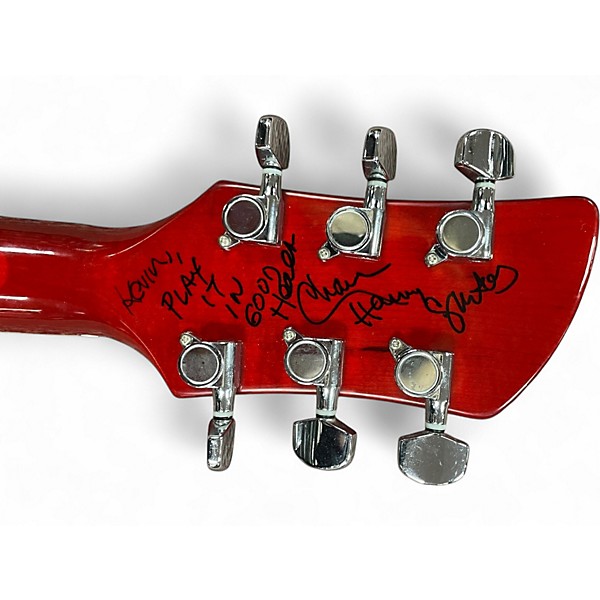 Used Riff 330 Copy Fireglo Solid Body Electric Guitar