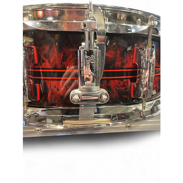 Used Pearl 14in IGNITER ORANGE FLAME Drum
