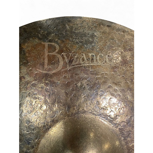 Used MEINL 21in BYZANCE TRANSITION RIDE Cymbal