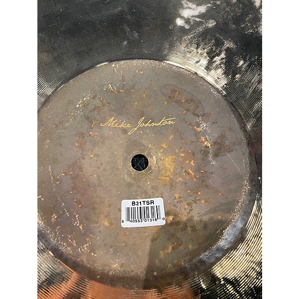 Used MEINL 21in BYZANCE TRANSITION RIDE Cymbal