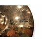 Used Paiste 15in Alpha Rock Hi Hat Pair Brilliant Cymbal