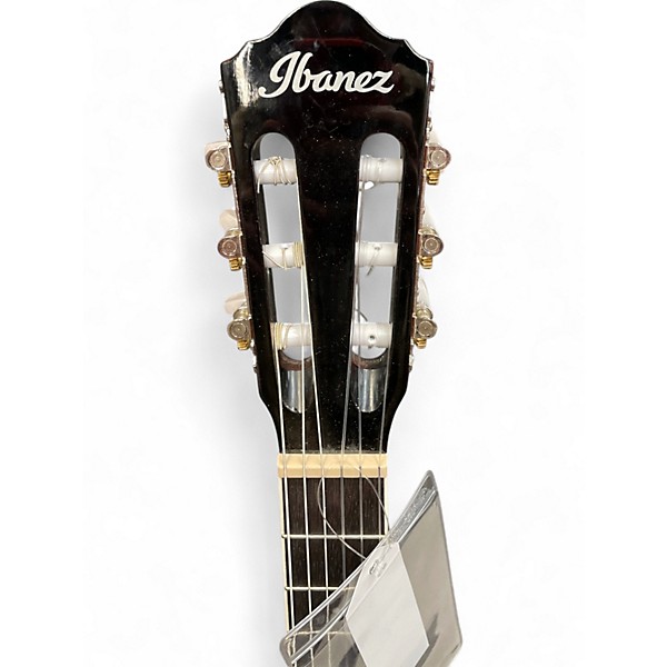 Used Ibanez AEG7TN Natural Classical Acoustic Electric Guitar