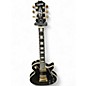 Used Epiphone Les Paul Custom Black Solid Body Electric Guitar thumbnail