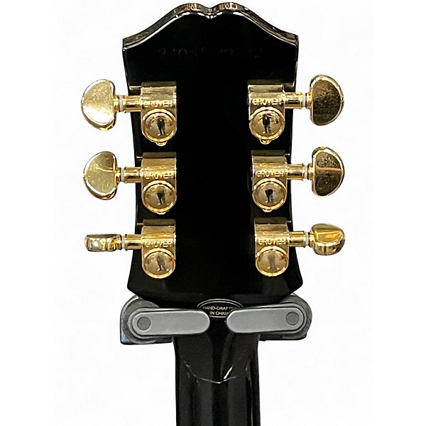 Used Epiphone Les Paul Custom Black Solid Body Electric Guitar