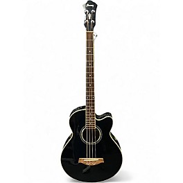 Used Ibanez AEB10 Black Acoustic Bass Guitar